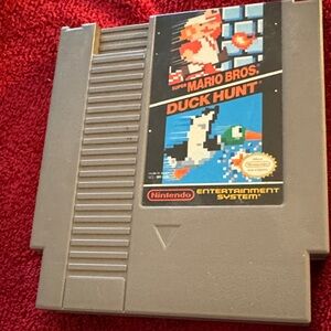 Nintendo NES Cartridge - Super Mario Bros. & Duck Hunt - Gray